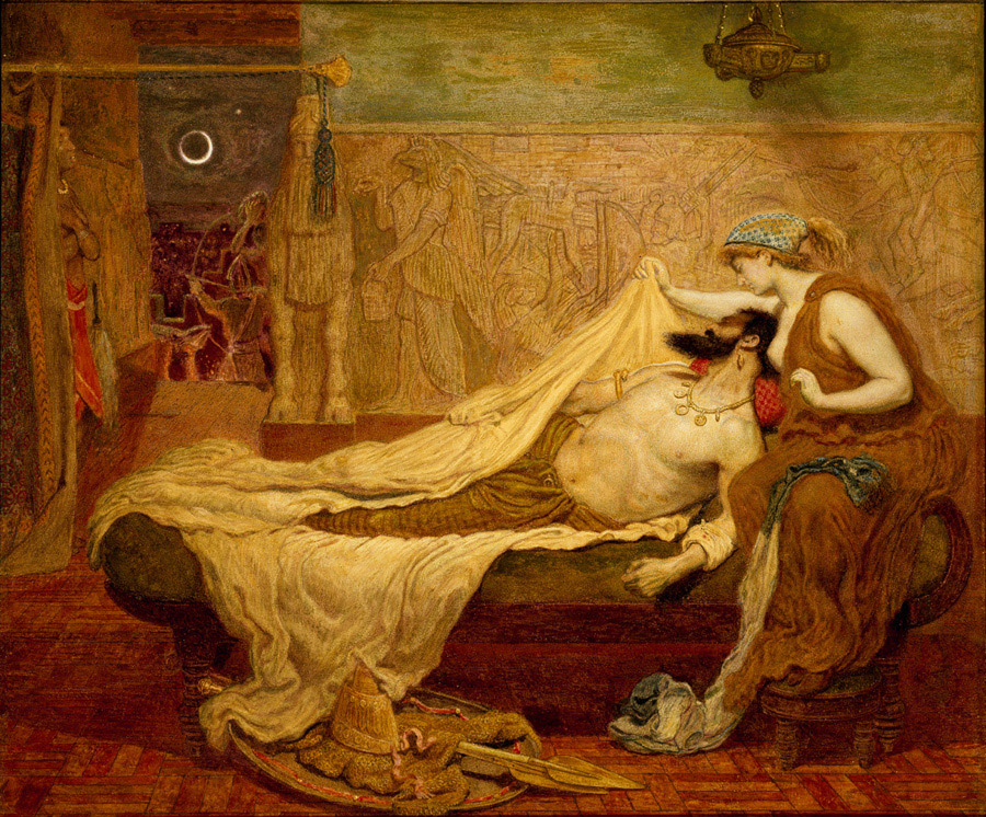 The Dream Of Sardanapalus, 1871, by Ford Madox Brown